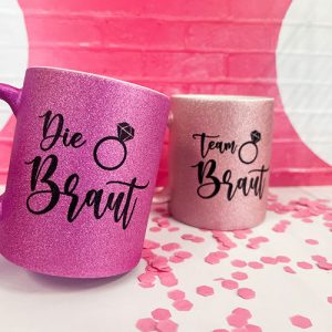 Tasse Glitzer
