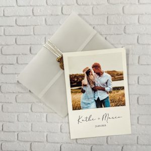 Hochzeitseinladung "Kathi & Mario"