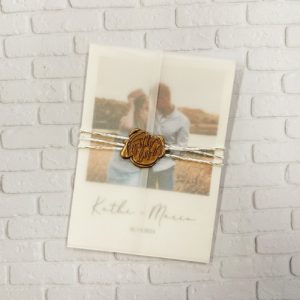Hochzeitseinladung "Kathi & Mario" – Bild 2