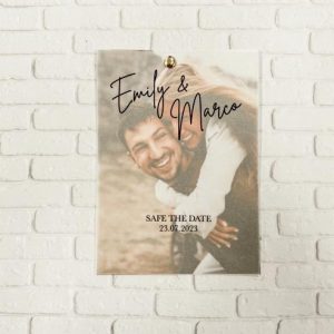 Safe the Date Karte "Emily & Marco" – Bild 2