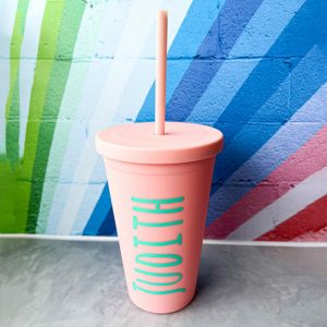Trinkbecher Soft-Touch – Bild 2