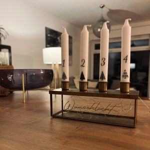 Kerzenständer "Wunschlicht" – Bild 2