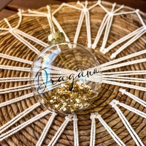 Weihnachtskugel 8 cm "Glitzer" – Bild 3
