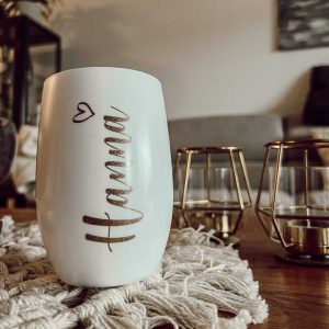 Weiße Becher "Rund" – Bild 12