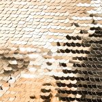 Wendepailletten Stoff gold glänzend personalisierbar Druck Düsseldorf