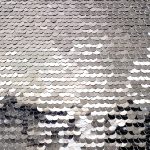 Wendepailletten Stoff silber glänzend personalisierbar Druck Düsseldorf